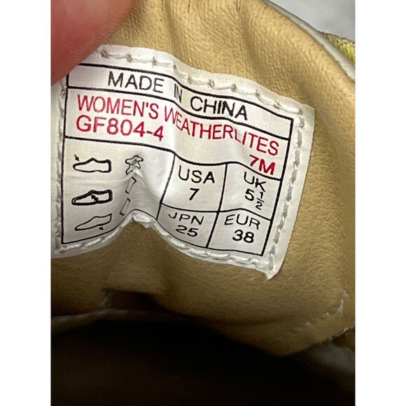 Dexter WeatherLite Golf Cleat Womens 7 tan/white‎ Shoes Saddle - Picture 3 of 7